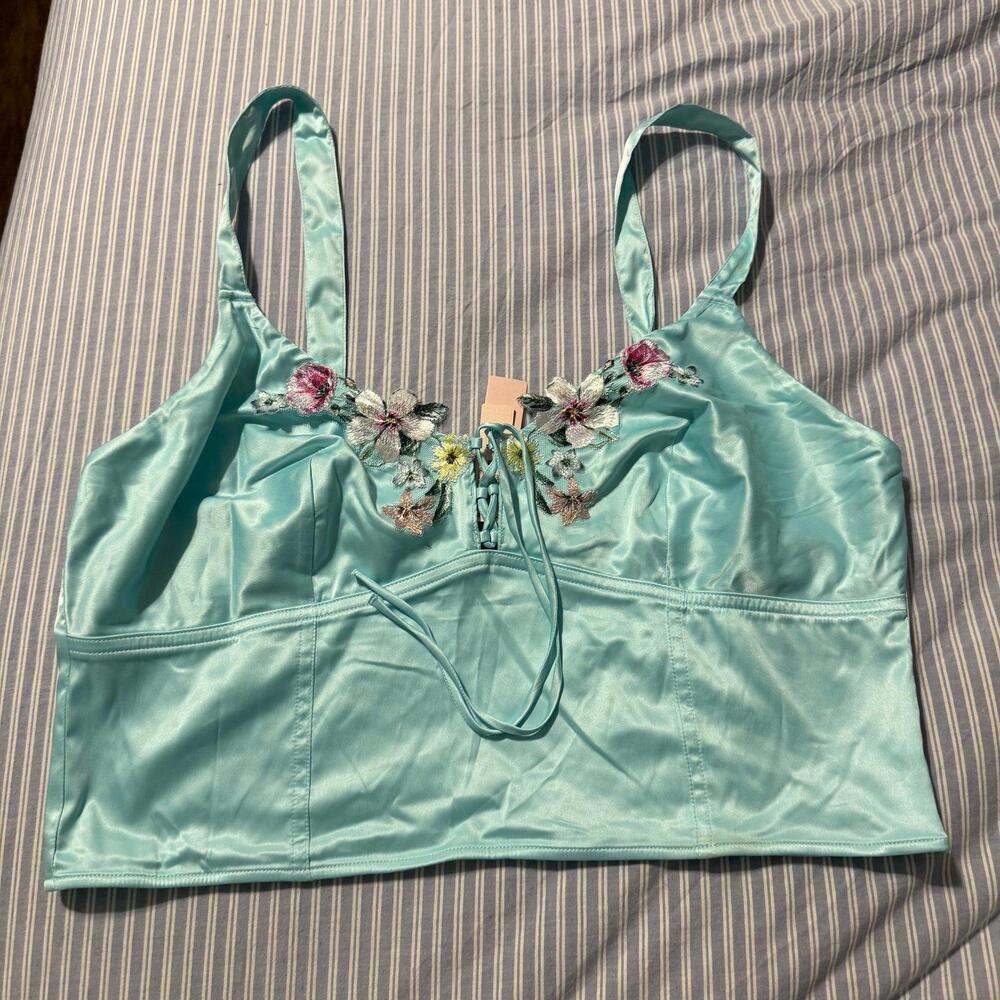 Victorias Secret Floral Corset
